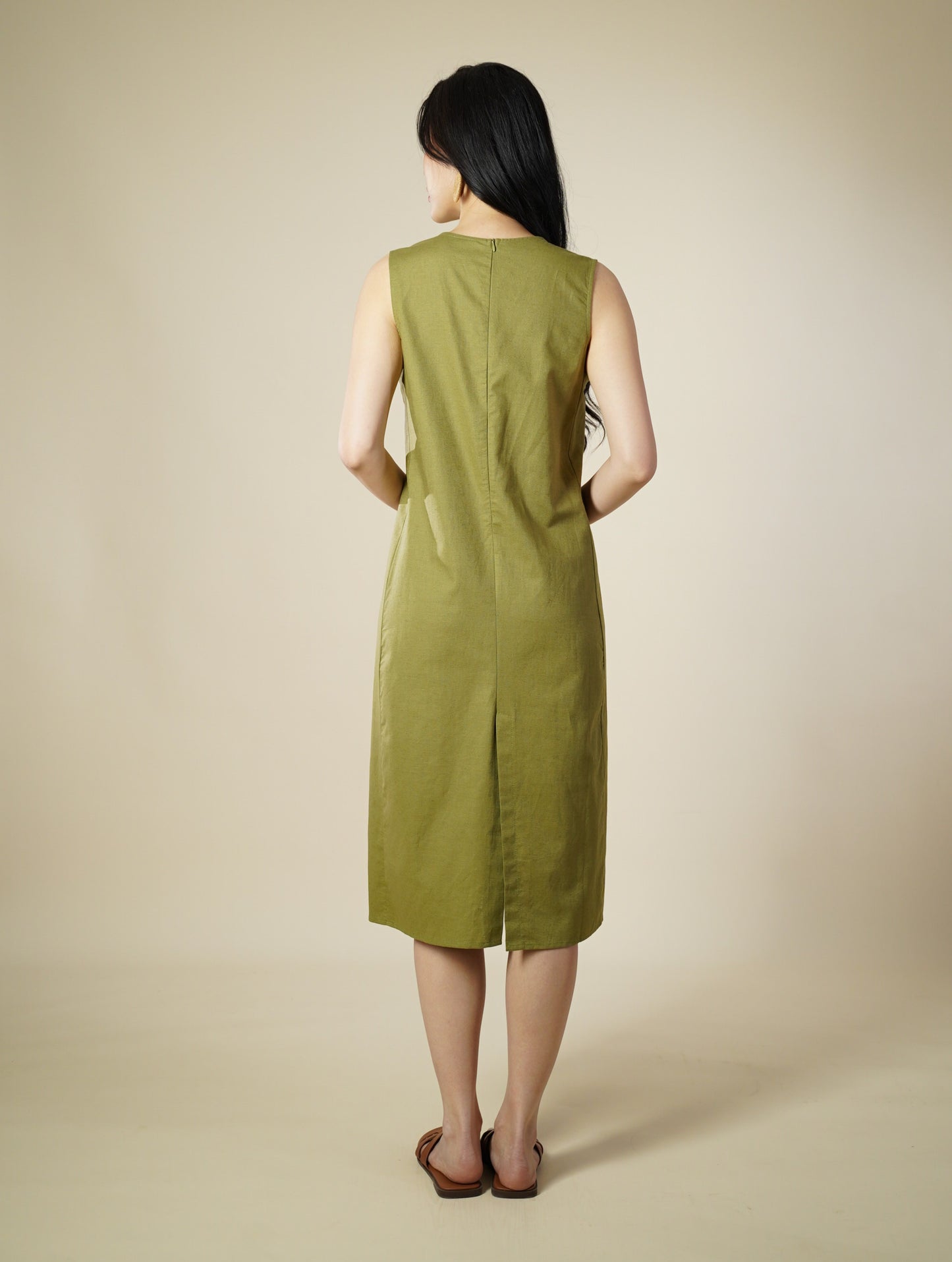 Sleeveless Midi Dress