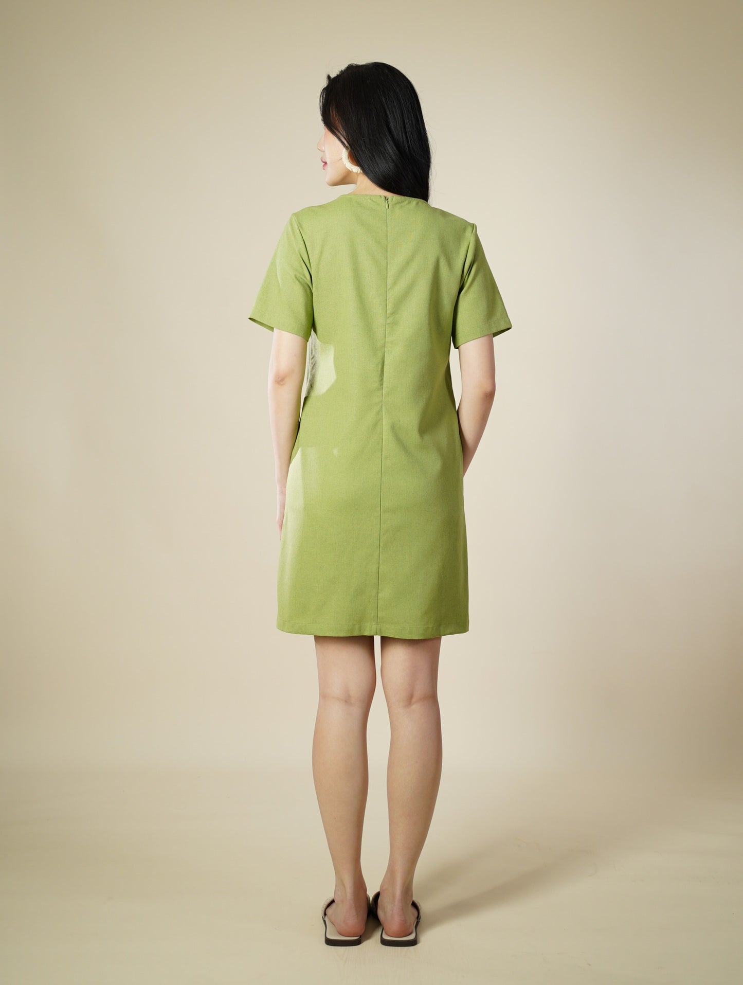 Embroidery Short Dress