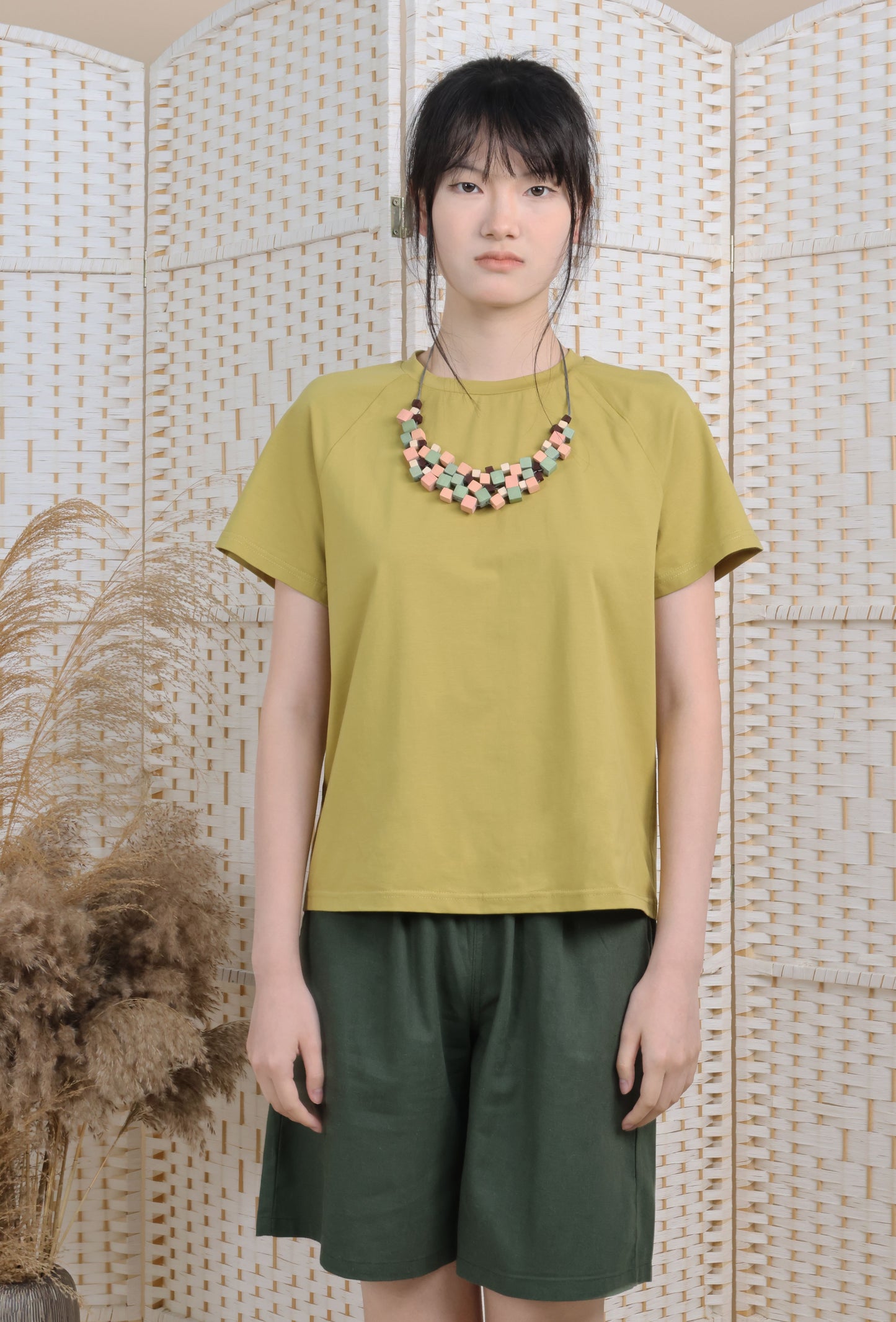 Raglan Sleeve Cotton Top
