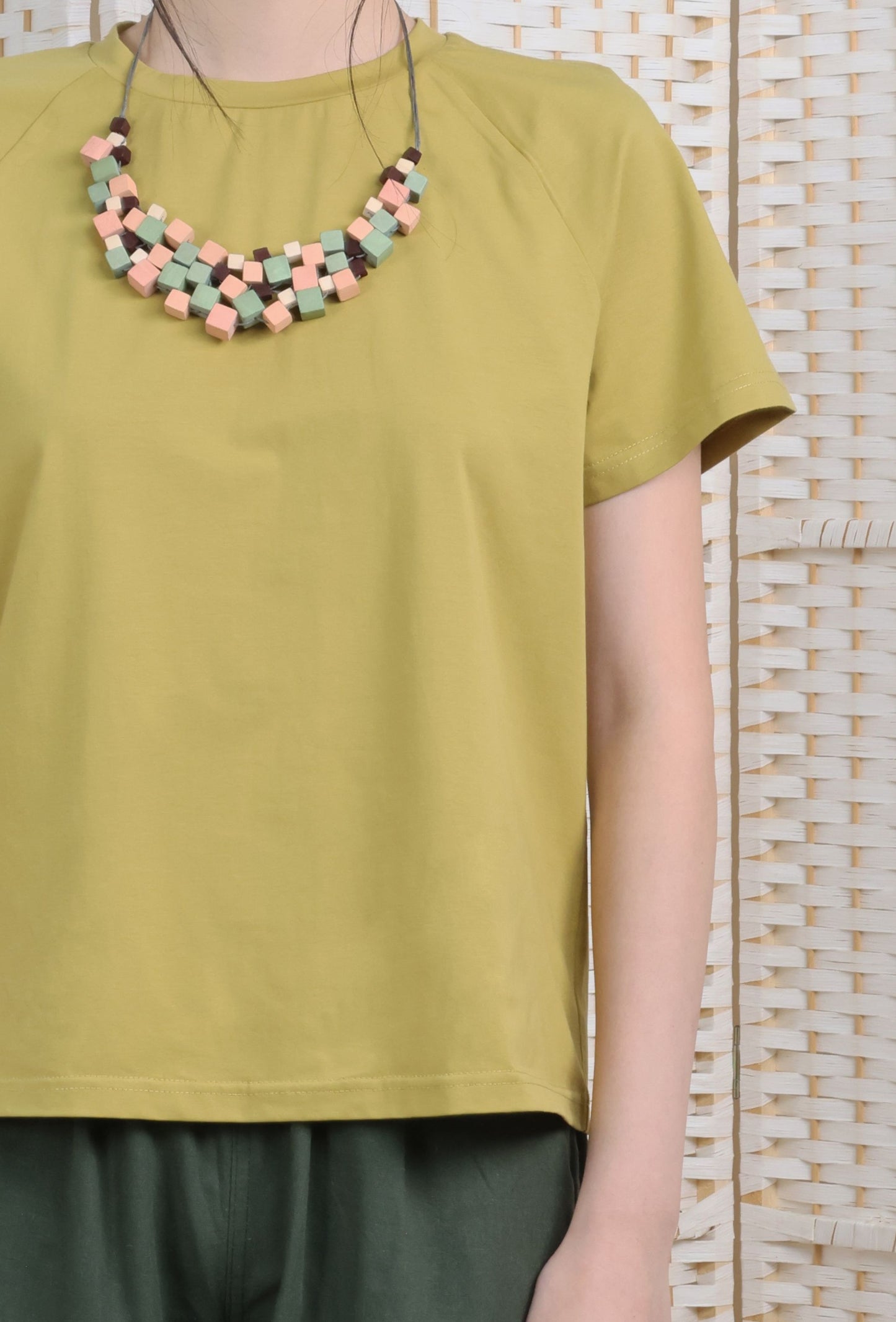 Raglan Sleeve Cotton Top