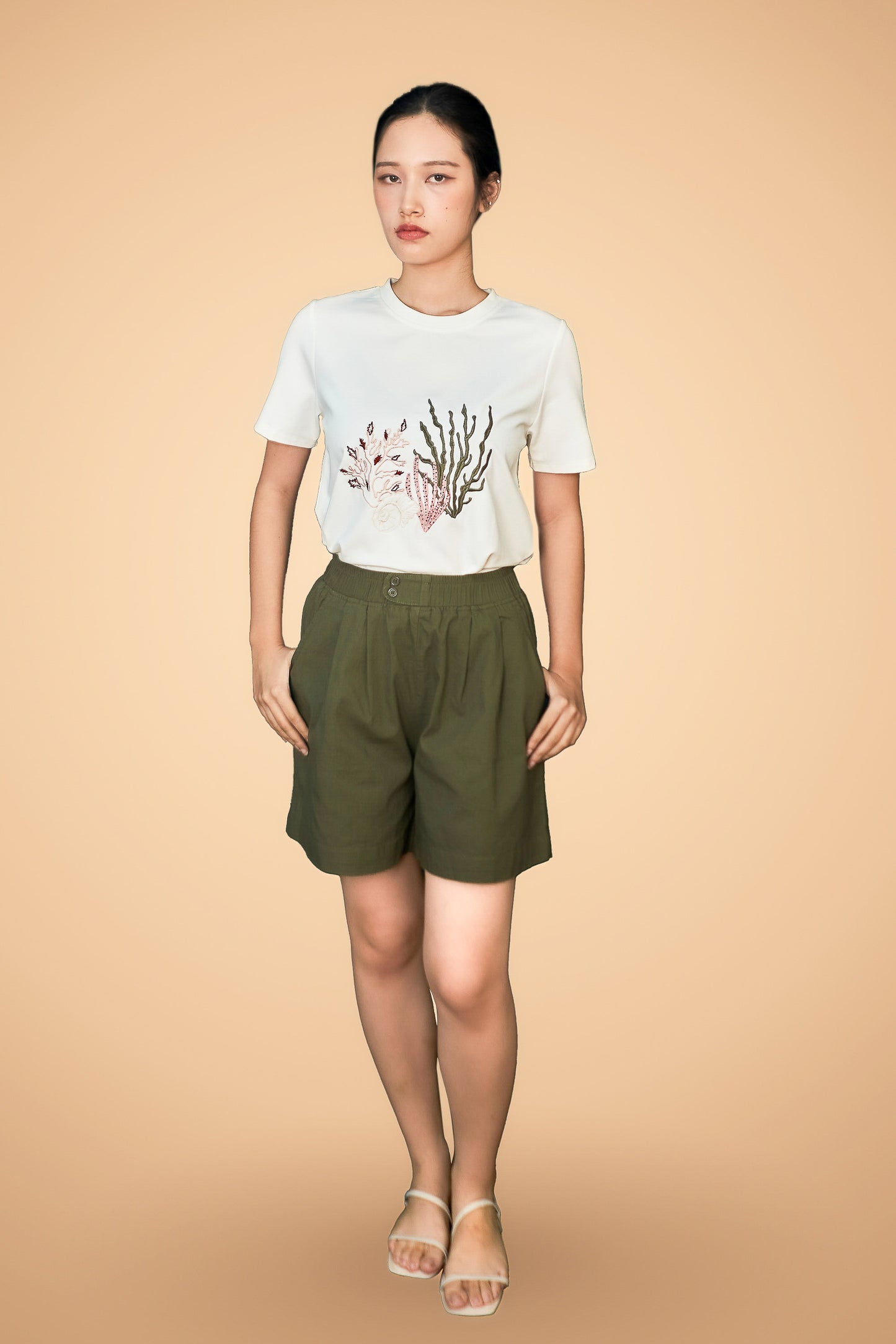 Front Side Pocket Short Pant