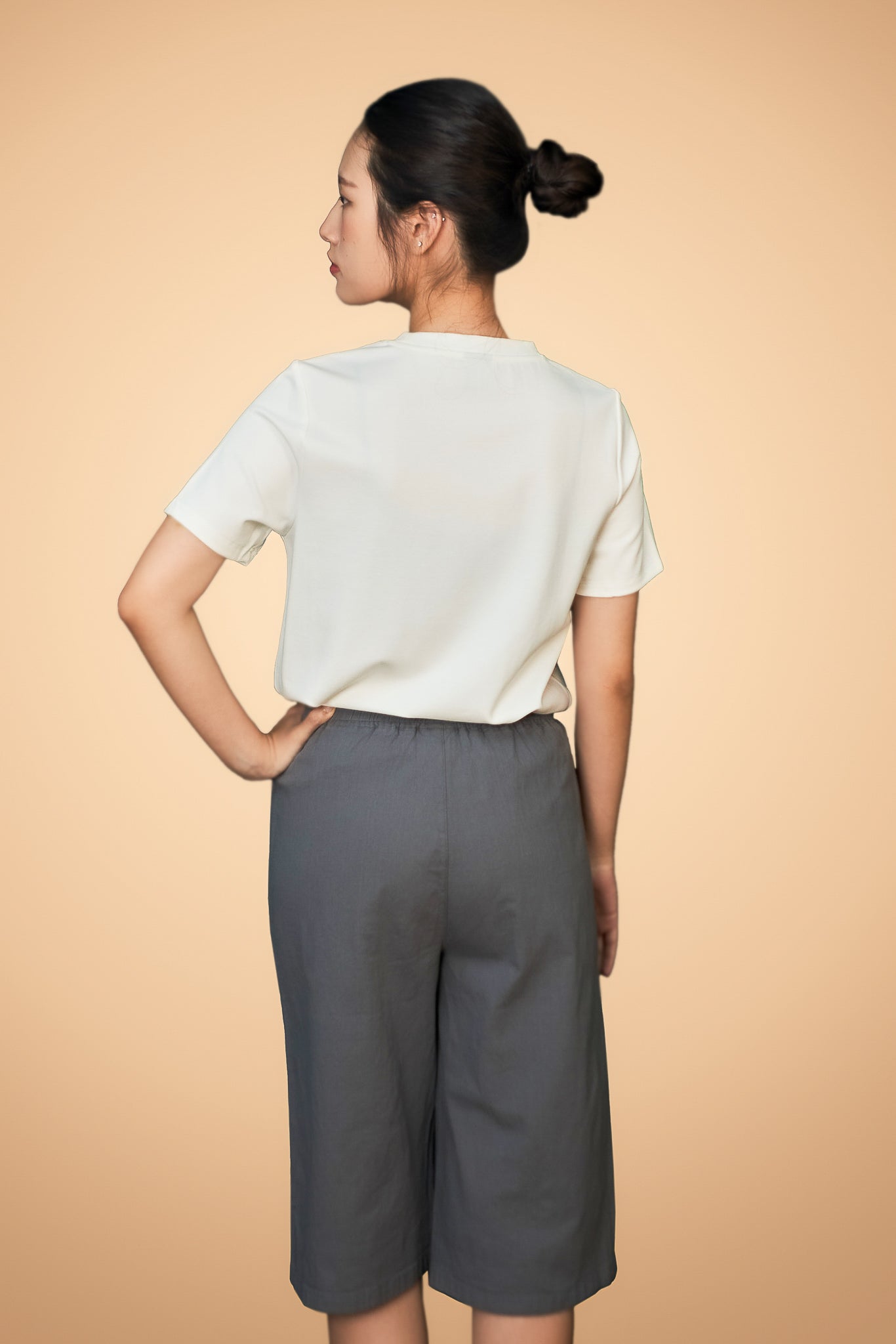 Front Patch Pocket Long Pant