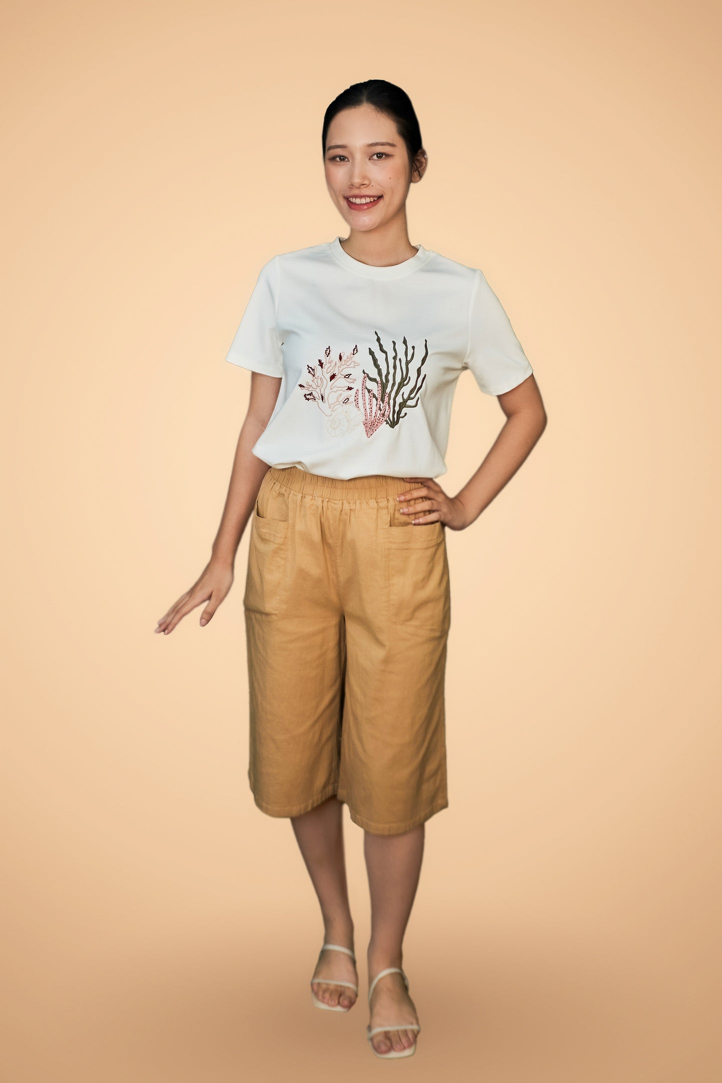 Front Patch Pocket Long Pant