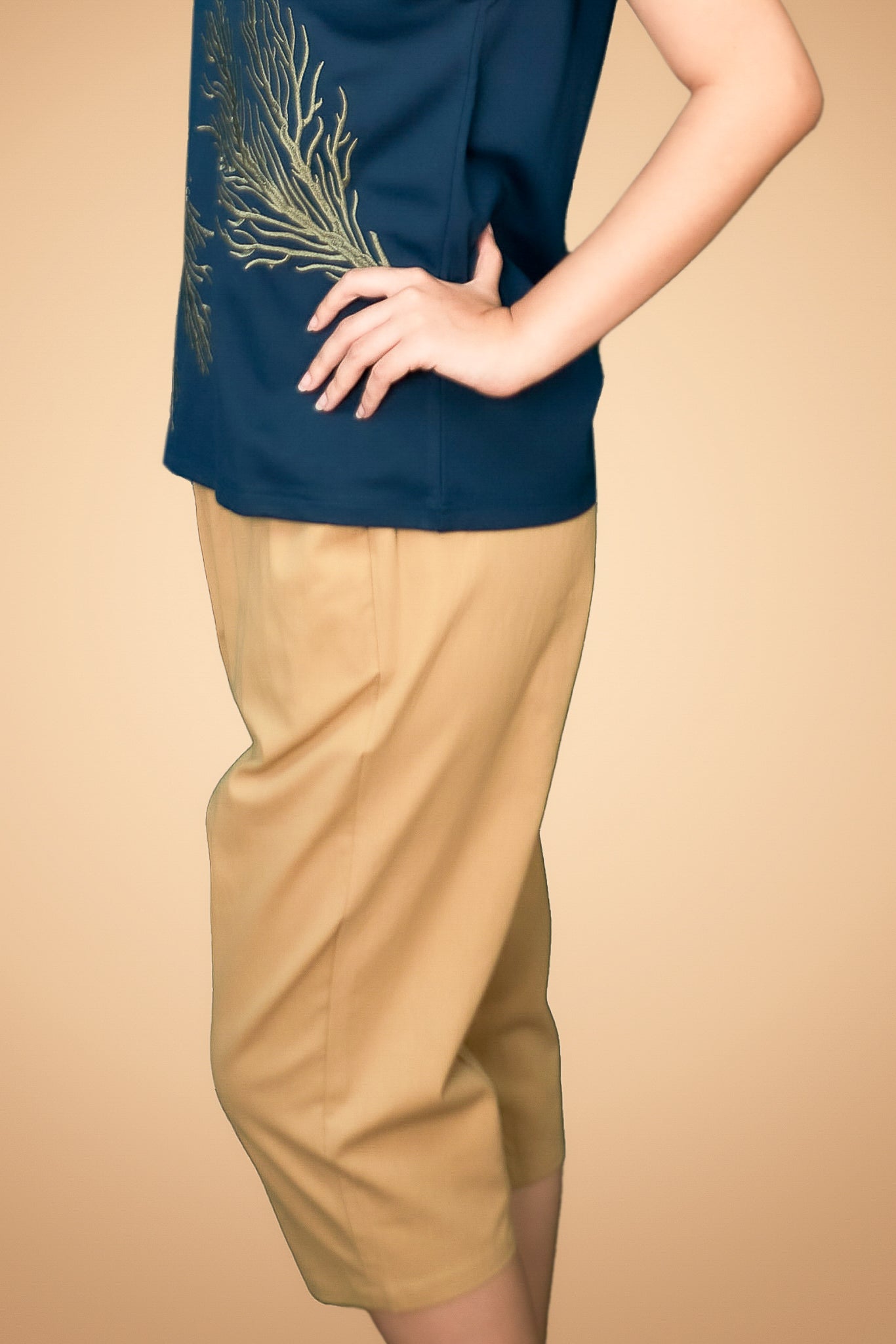 3/4 Cropped Pants