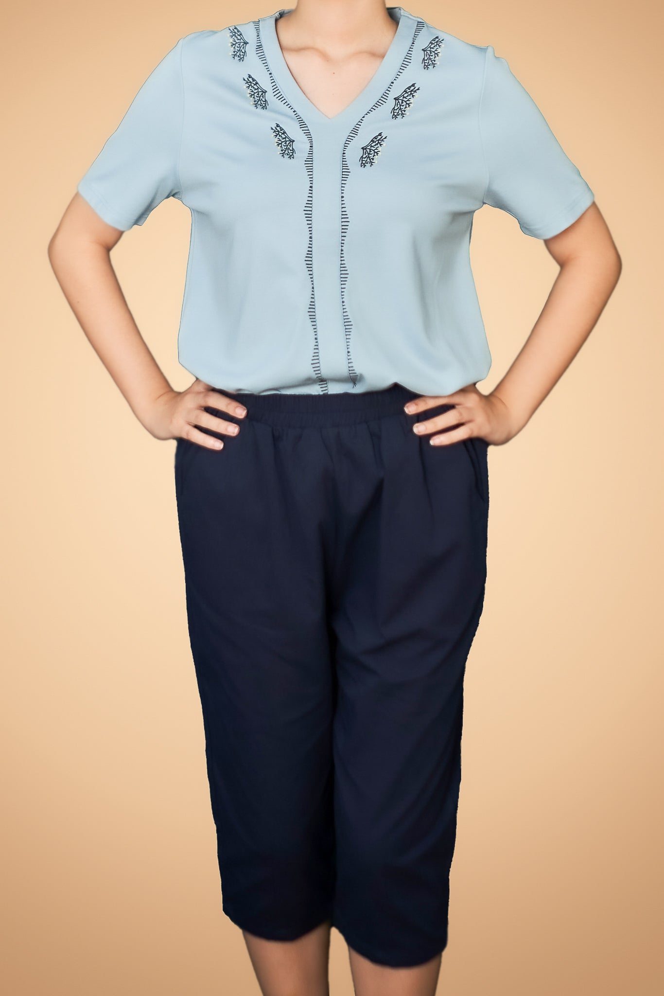 3/4 Cropped Pants