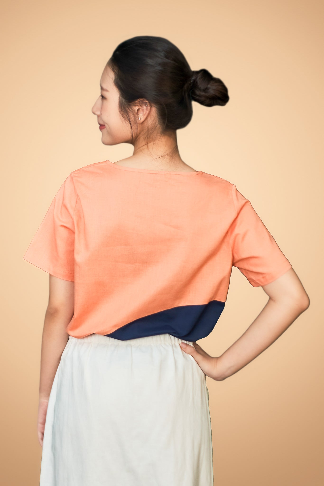 Printed Short Sleeve Top