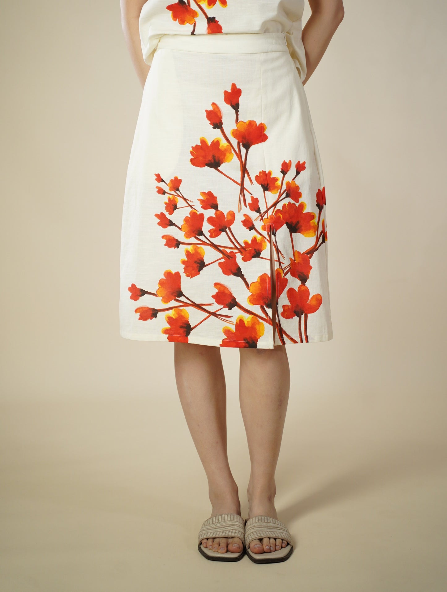 Floral Printed Skirt