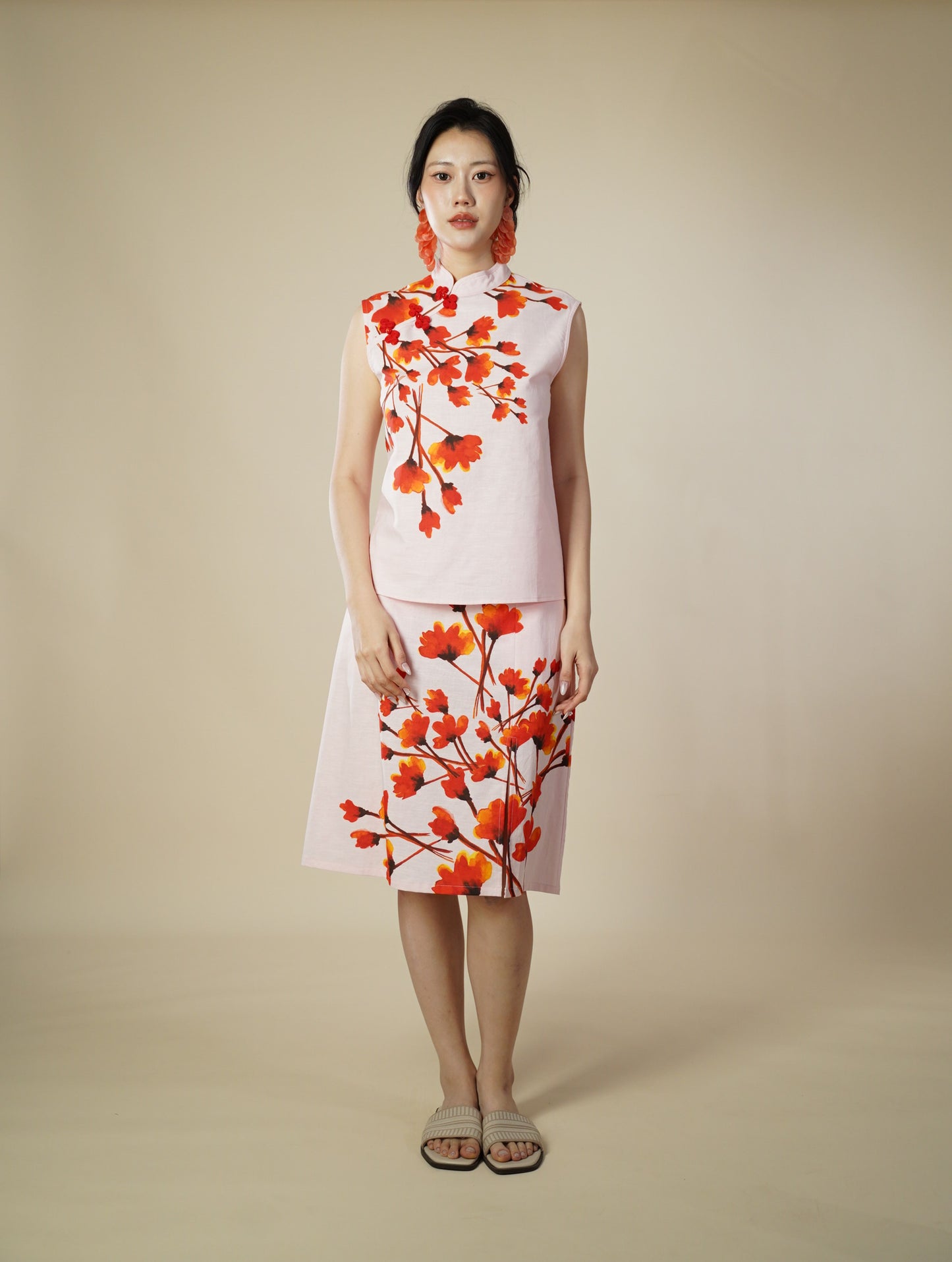 Floral Printed Skirt