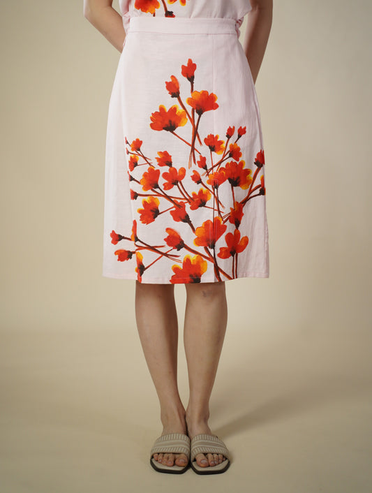 Floral Printed Skirt