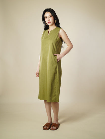 Sleeveless Midi Dress