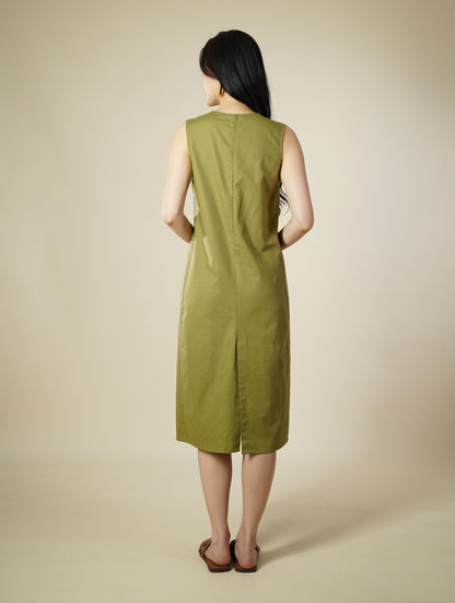 Sleeveless Midi Dress