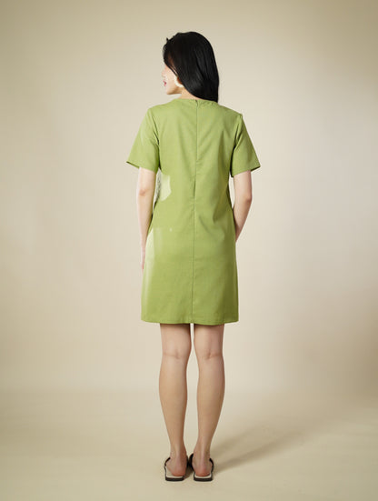 Embroidery Short Dress