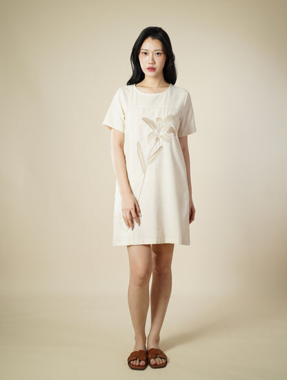 Embroidery Short Dress