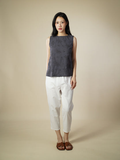 Embroidered Long Pants