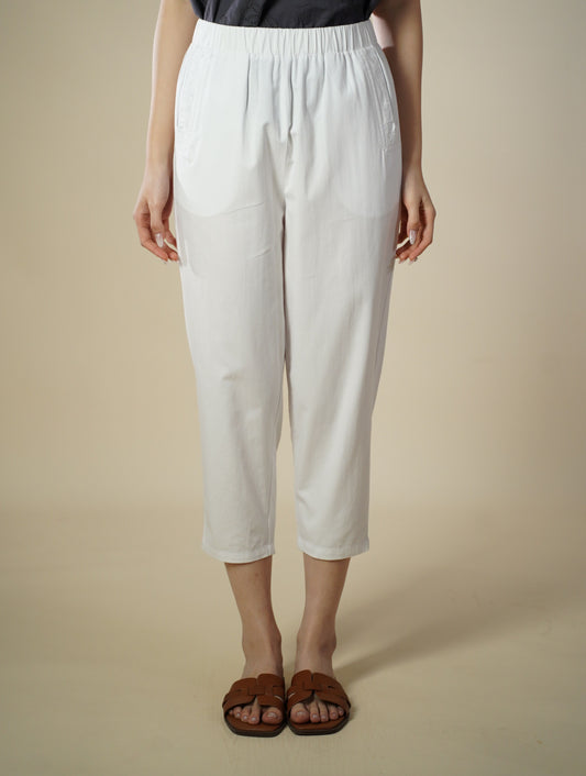 Embroidered Long Pants