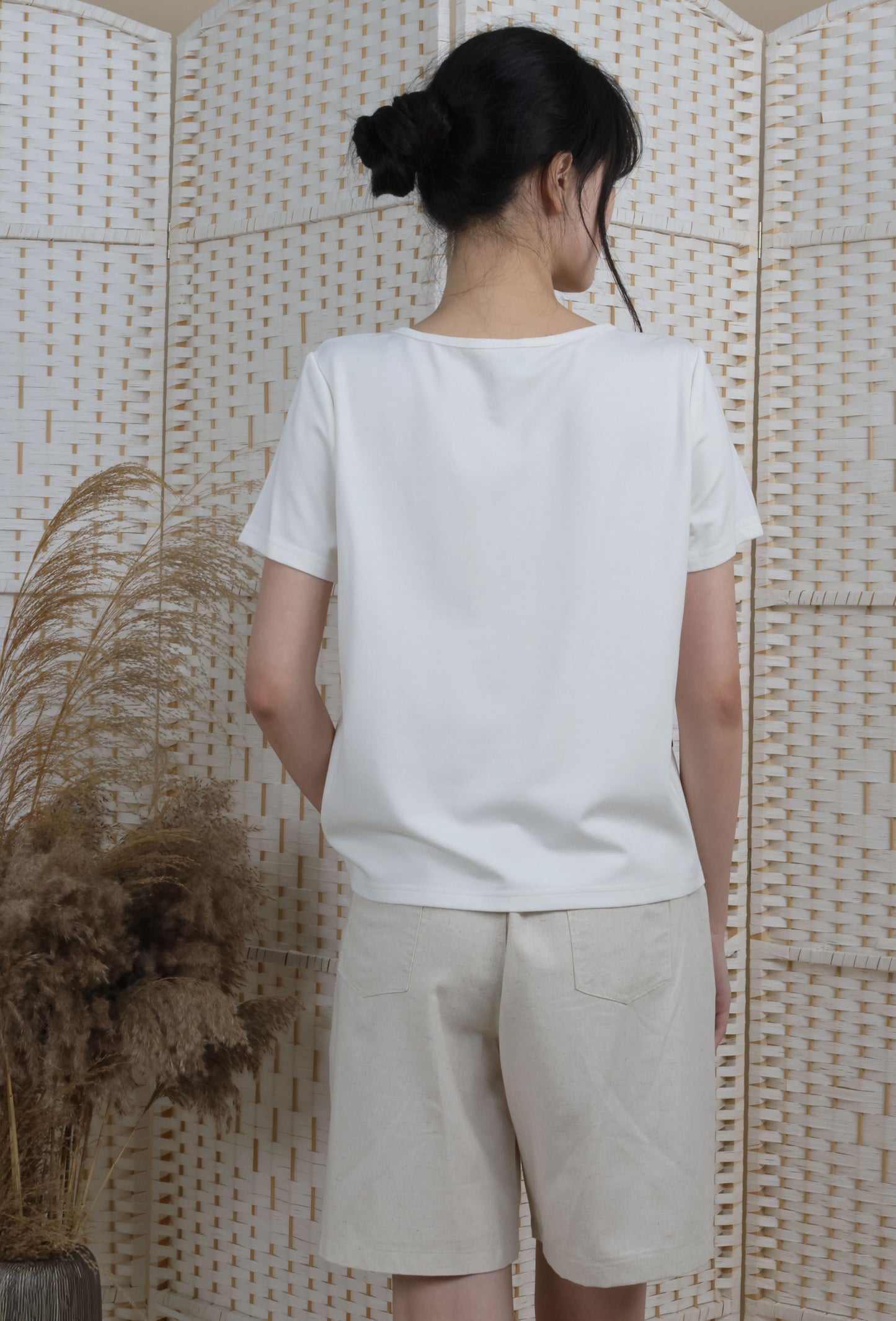 Round Neck Blouse With Trimmings