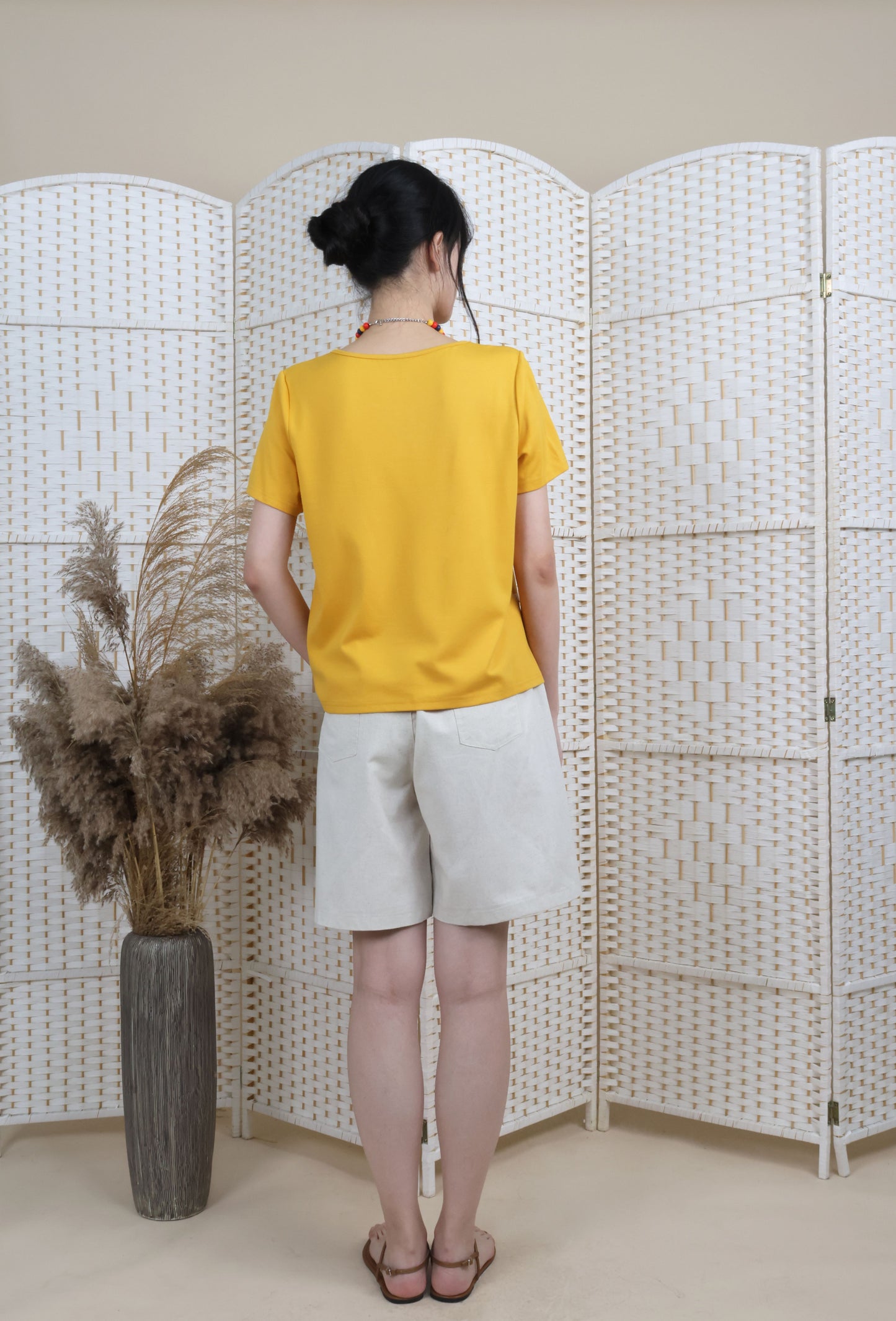 Round Neck Blouse With Trimmings