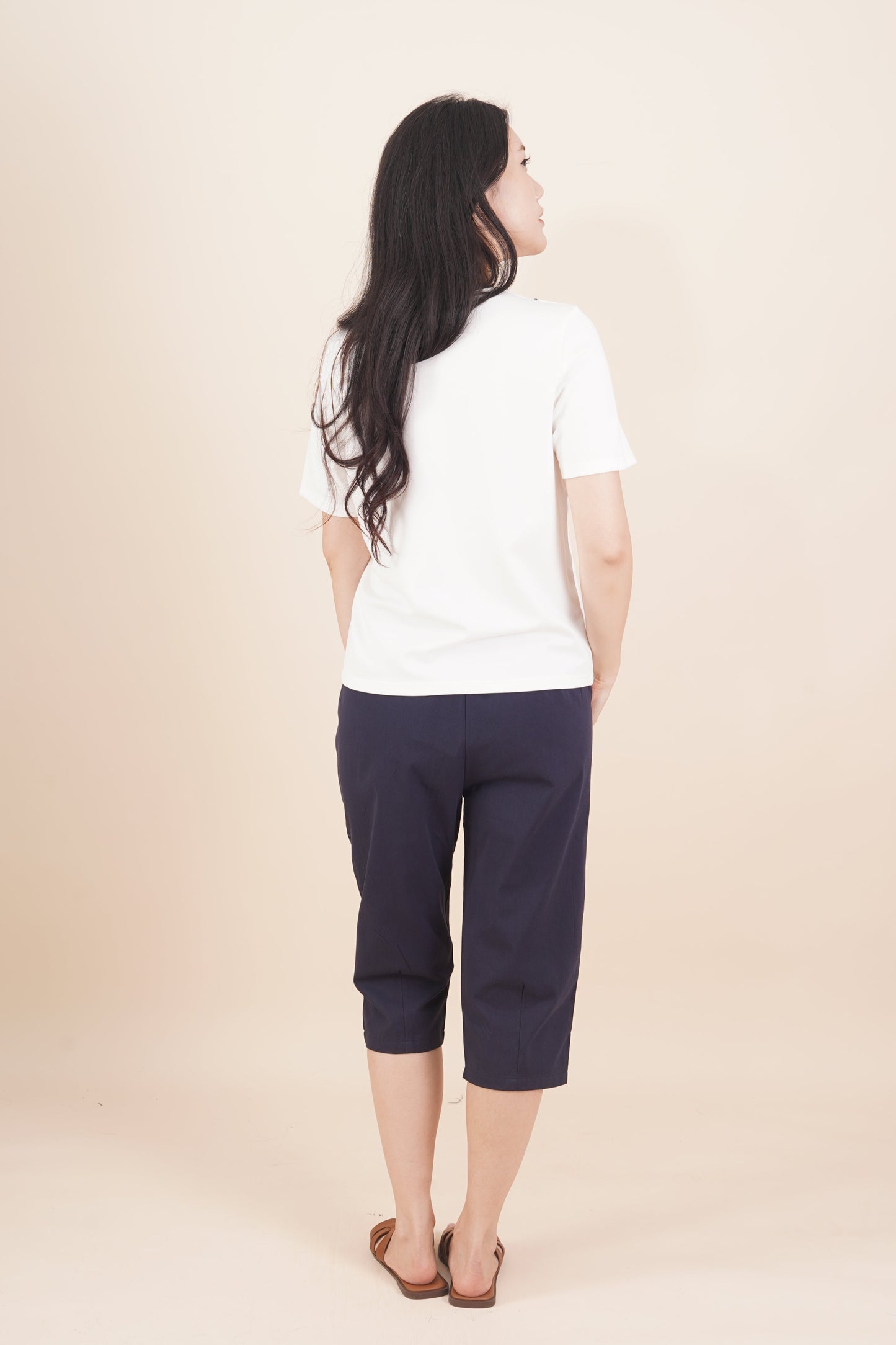 Embroidered V-Neck Top