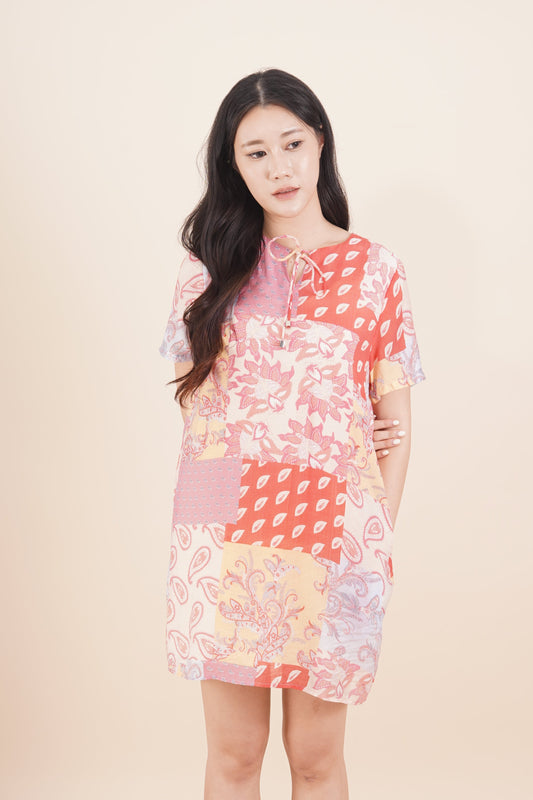 Printed Short Dress