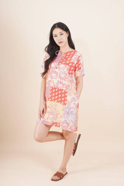 Printed Short Dress