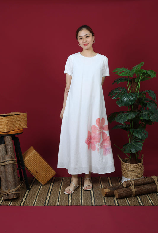 Floral Print Maxi Dress