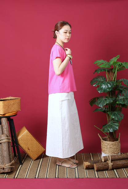 Ribbon Details Cap Sleeve Top