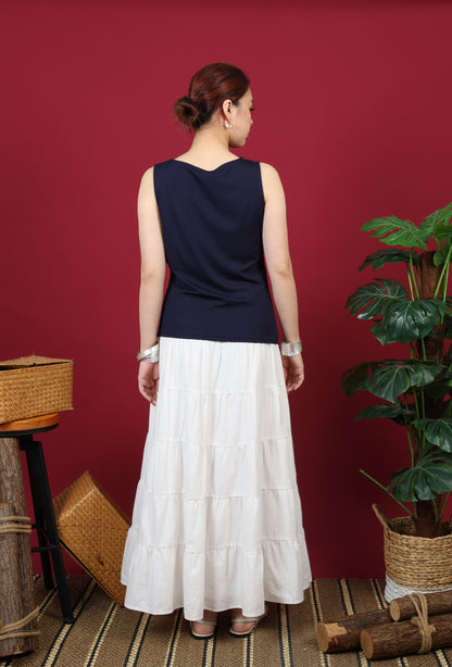 Sleeveless Chinese Button Top