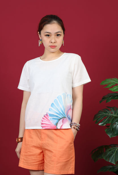 Shell Print Tee Shirt