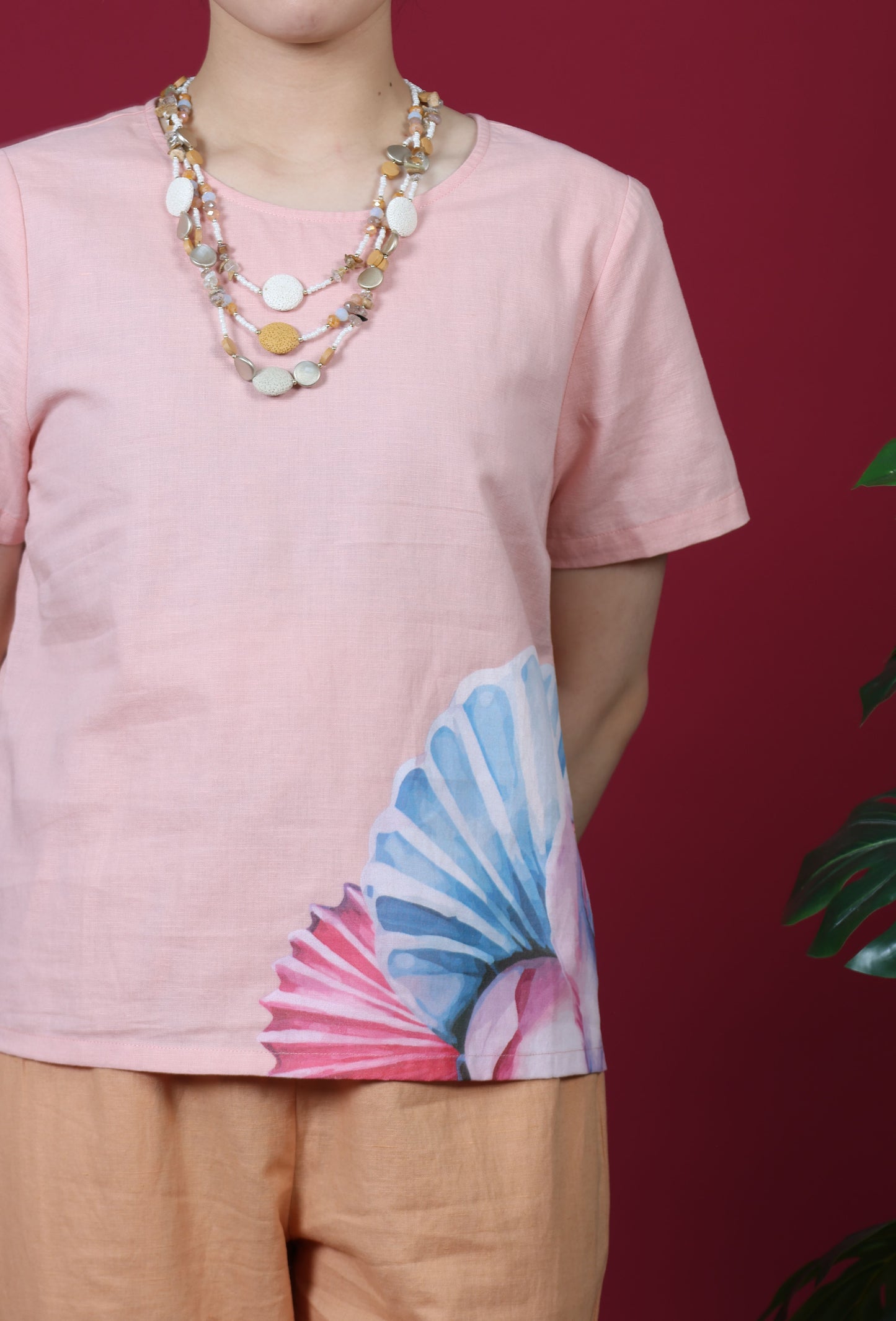 Shell Print Tee Shirt