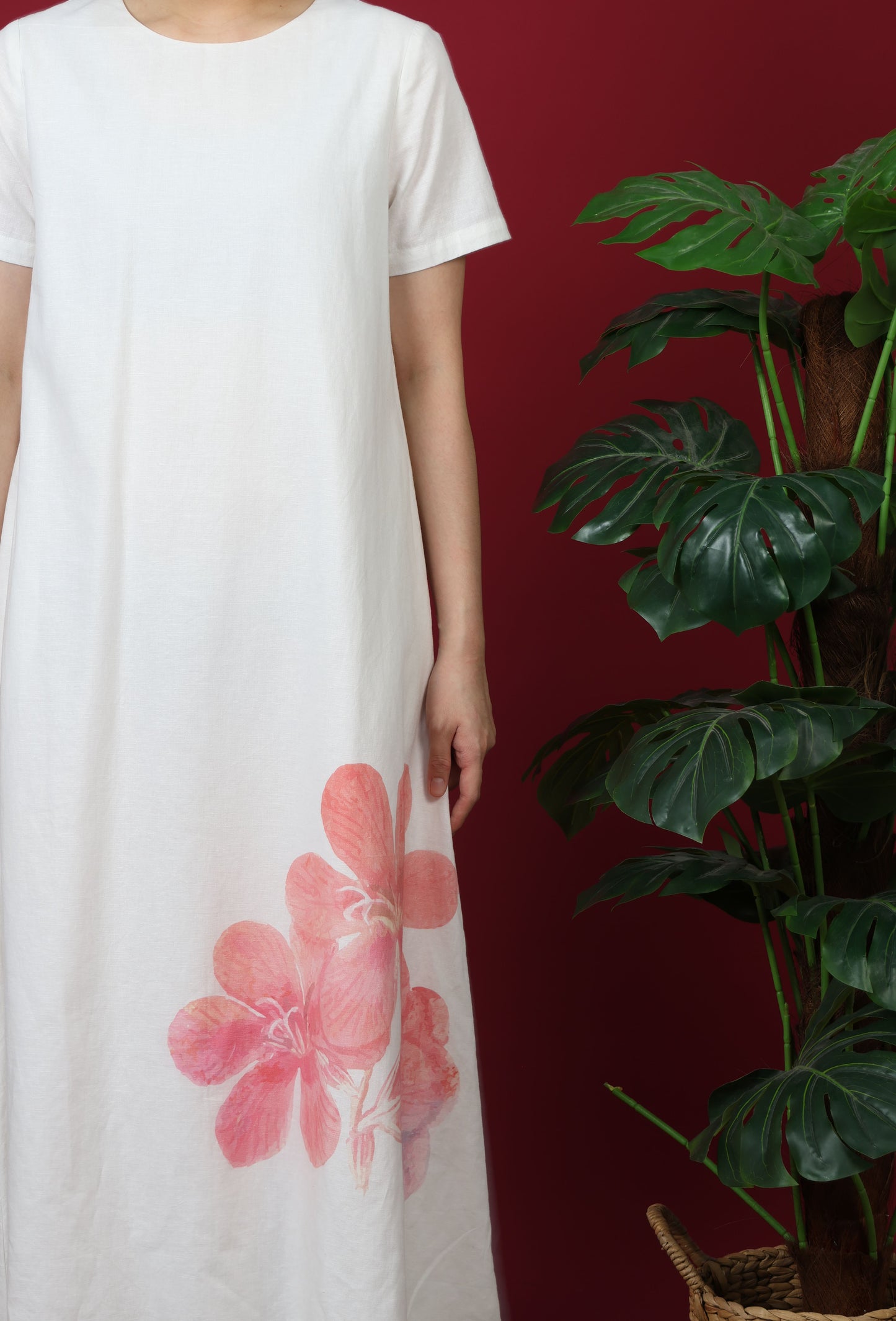 Floral Print Maxi Dress