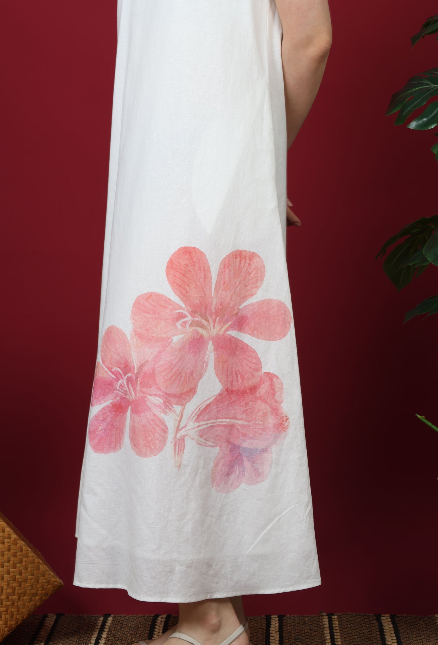 Floral Print Maxi Dress