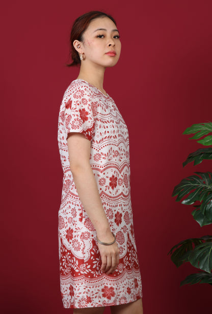 Floral Printed T-Shirt Dress