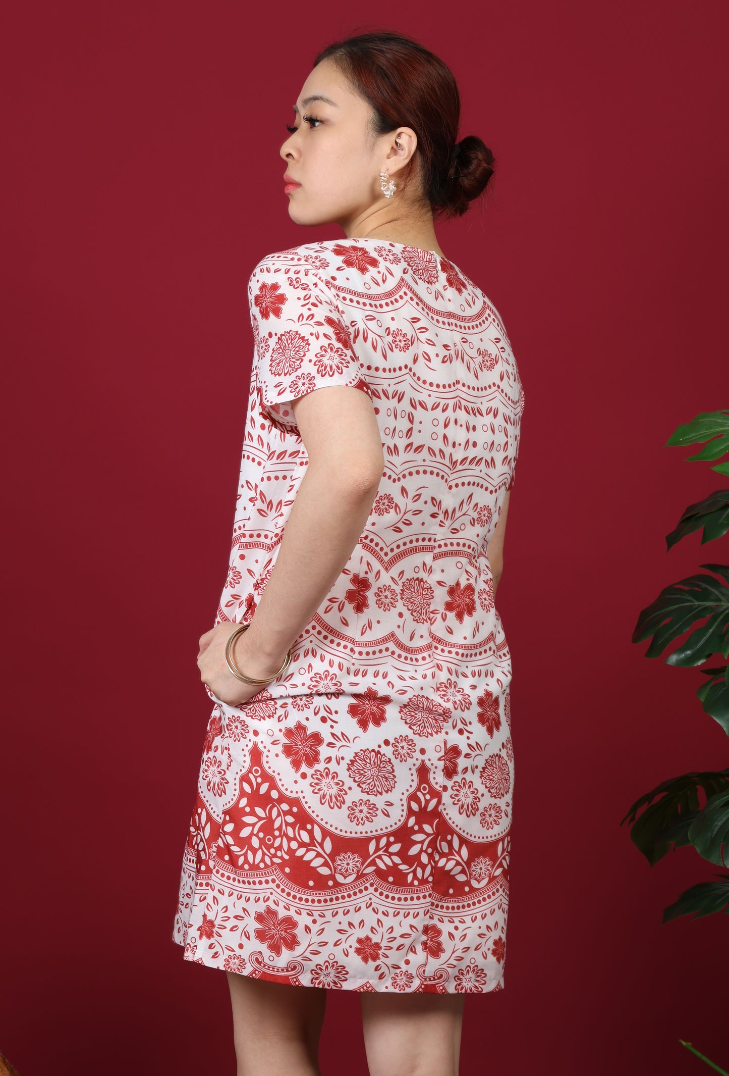 Floral Printed T-Shirt Dress