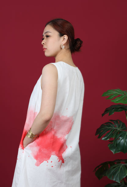 Paint Splatter Maxi Dress
