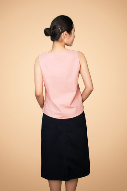Front Patch Pocket Skirt