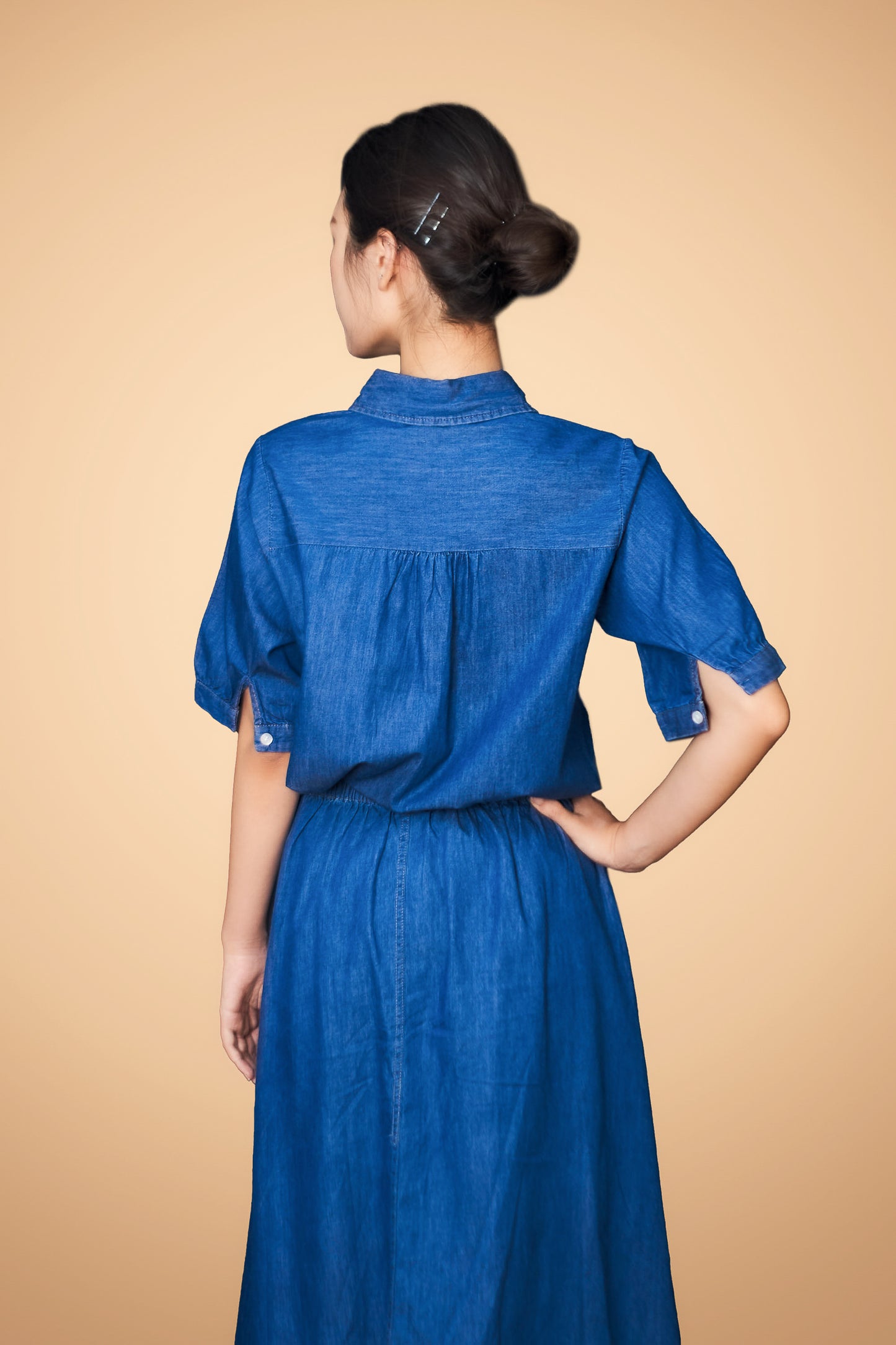 Embroidered Short Sleeve Top