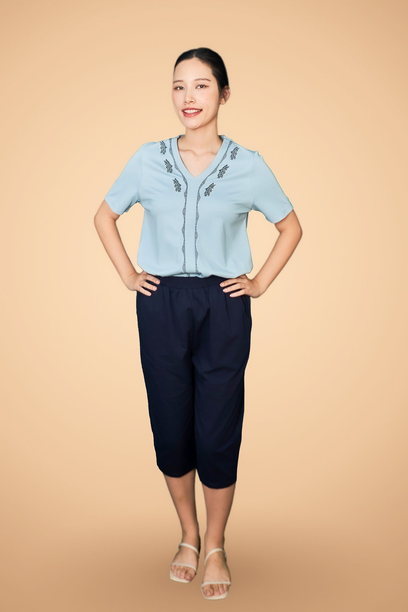 3/4 Cropped Pants