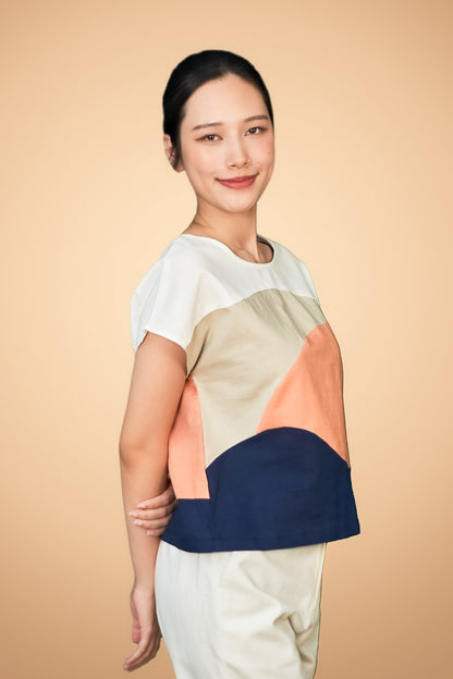 Matched Short Sleeve Top