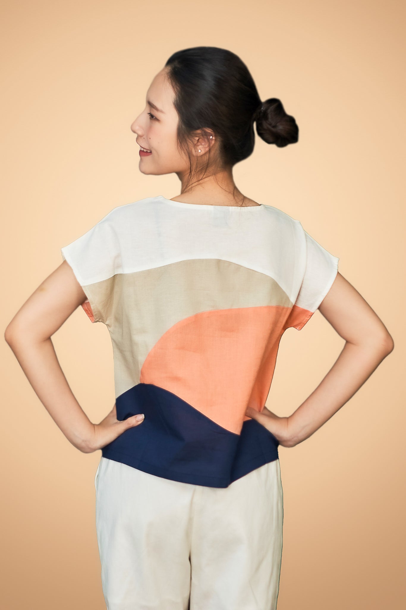 Matched Short Sleeve Top