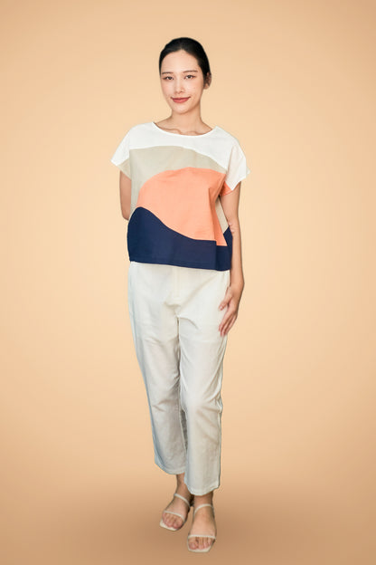 Matched Short Sleeve Top