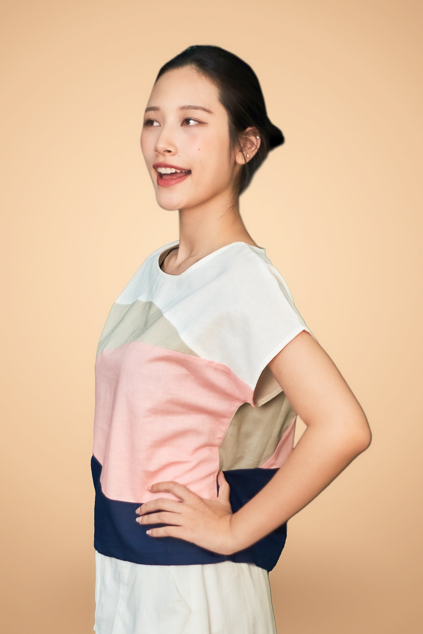 Matched Short Sleeve Top