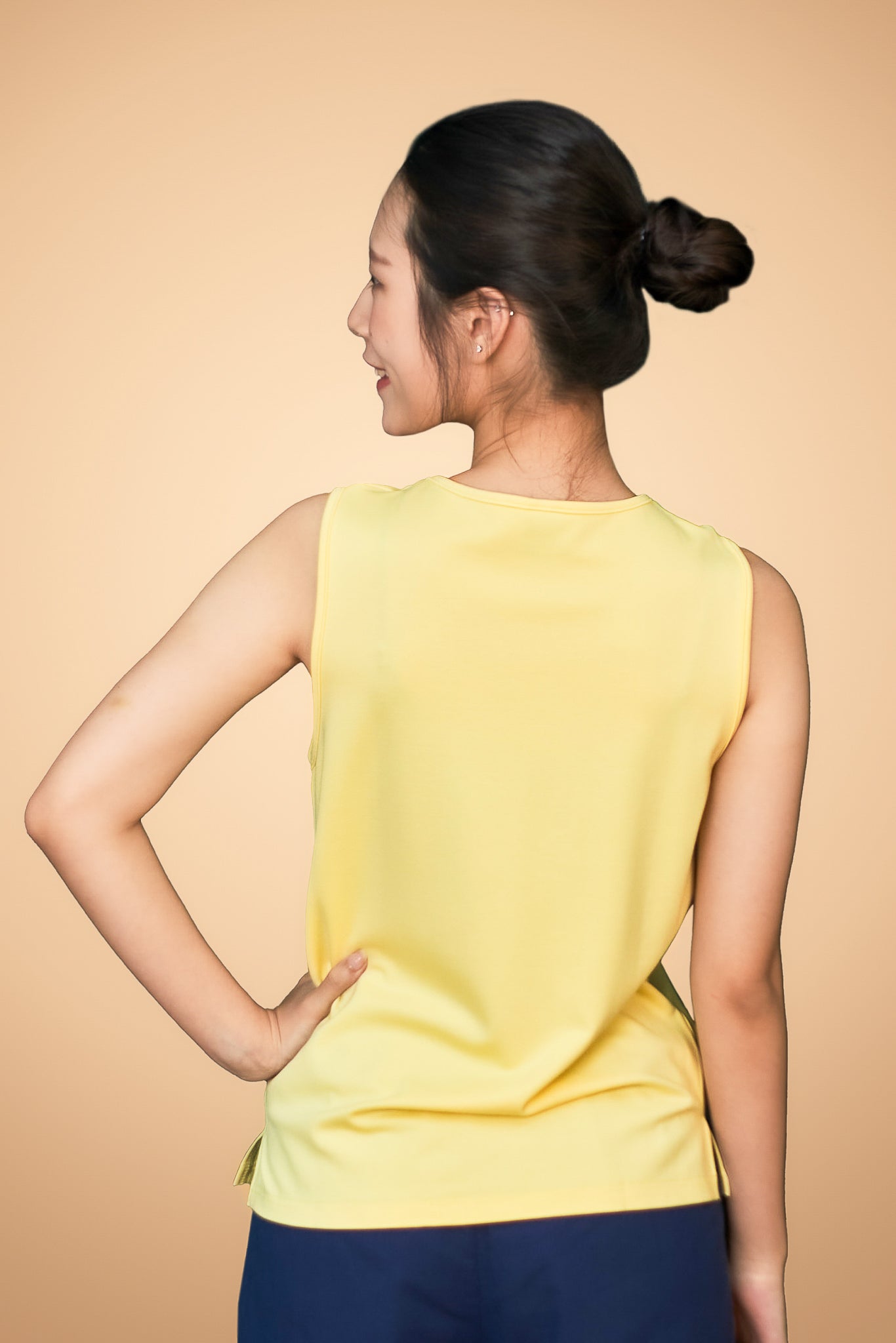 Shell Embroidered Sleeveless Top