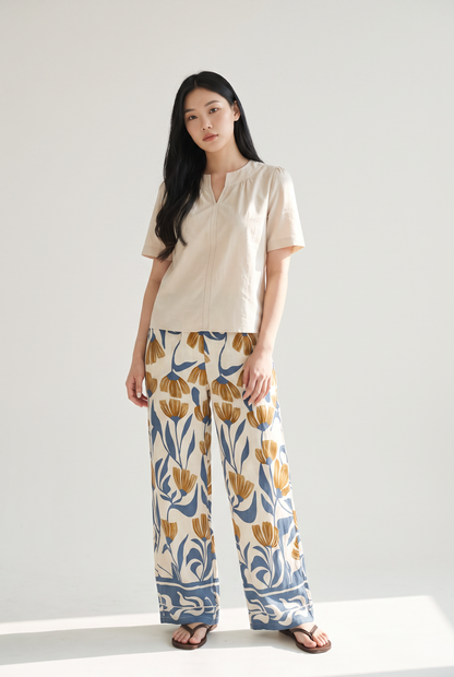 PRINTED LONG PANTS